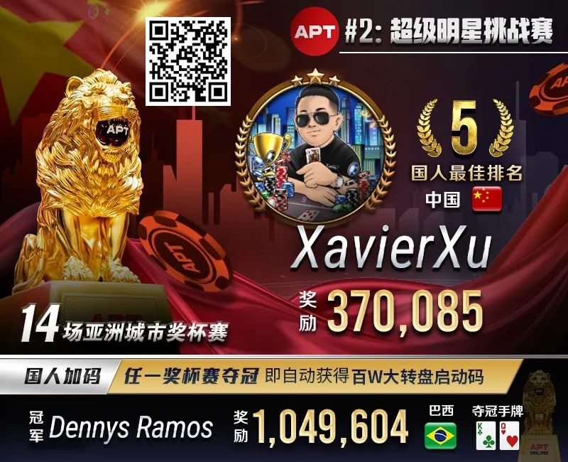 【APT扑克】APT#2明星赛｜国人冤家牌关键跑马杀出重围！WSOP冠军聚集的FT宛如神仙打架