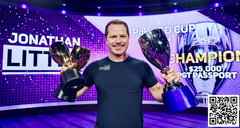 【APT扑克】Jonathan Little在PokerGO Cup再夺一冠，获封年度PokerGO Cup Champion