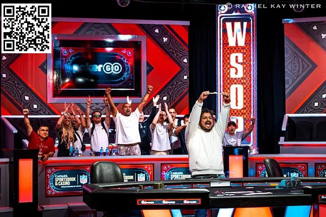 【APT扑克】2024 WSOP | Santhosh Suvarna夺得25万美元超级豪客赛冠军