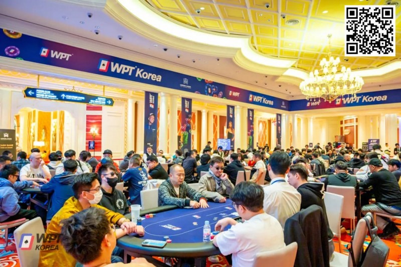 【APT扑克】WPT济州岛站｜主赛首战开启！A组吸引319人次参赛余84人晋级！国人选手林岩豪揽83.6万记分笑傲全场！