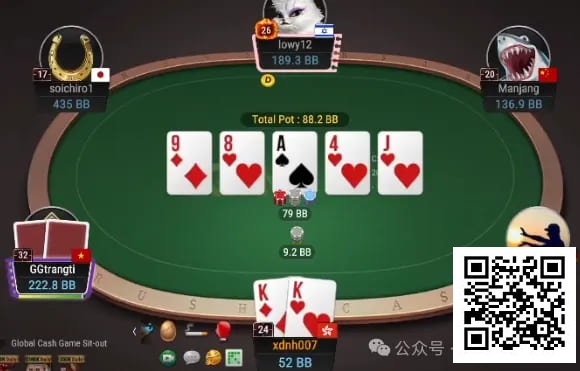 【APT扑克】牌局分析：3枪超小block bet