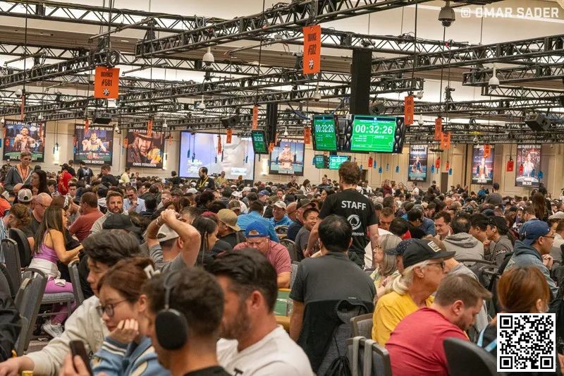 【APT扑克】2023WSOP主赛Day2abc结束 总报名人数有望突破10,000人