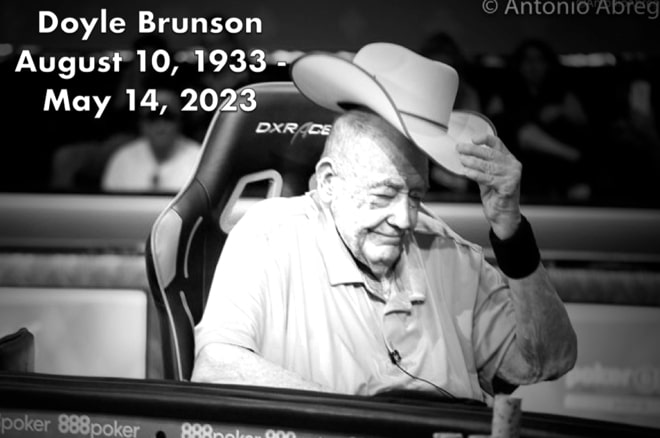 【APT扑克】“扑克教父”Doyle Brunson离世，享年89岁