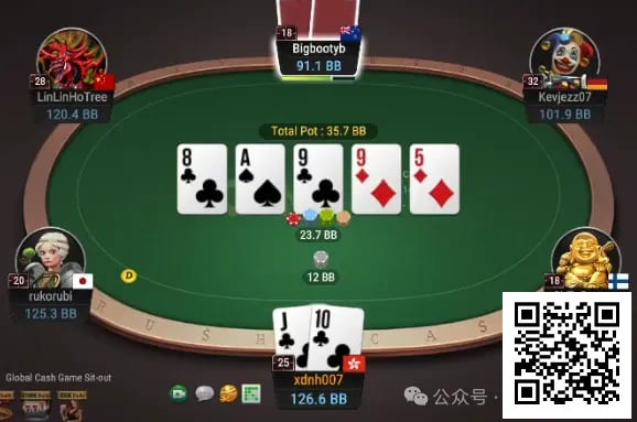 【APT扑克】牌局分析：转牌bluff还是河牌bluff？